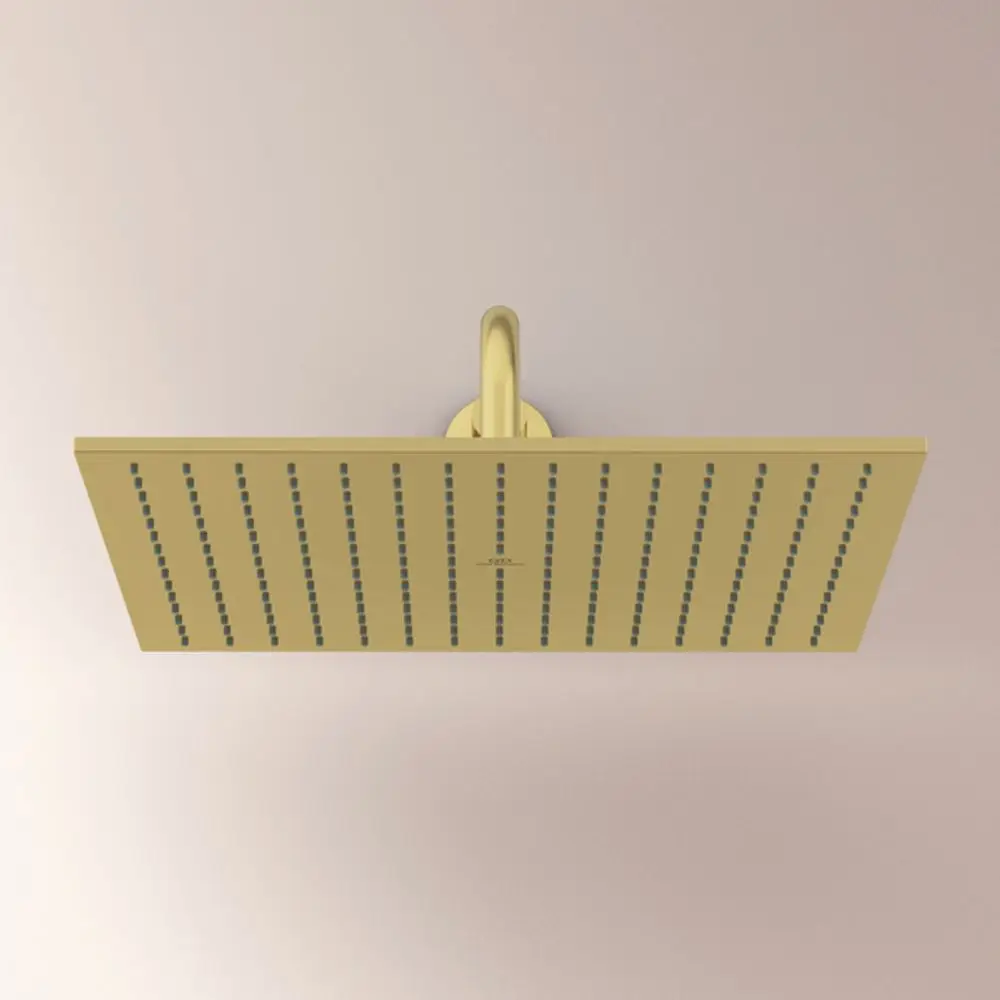 IS-Wandanschluss-Idealrain-400mm-Brushed-Gold-B9445A2 gallery number 8